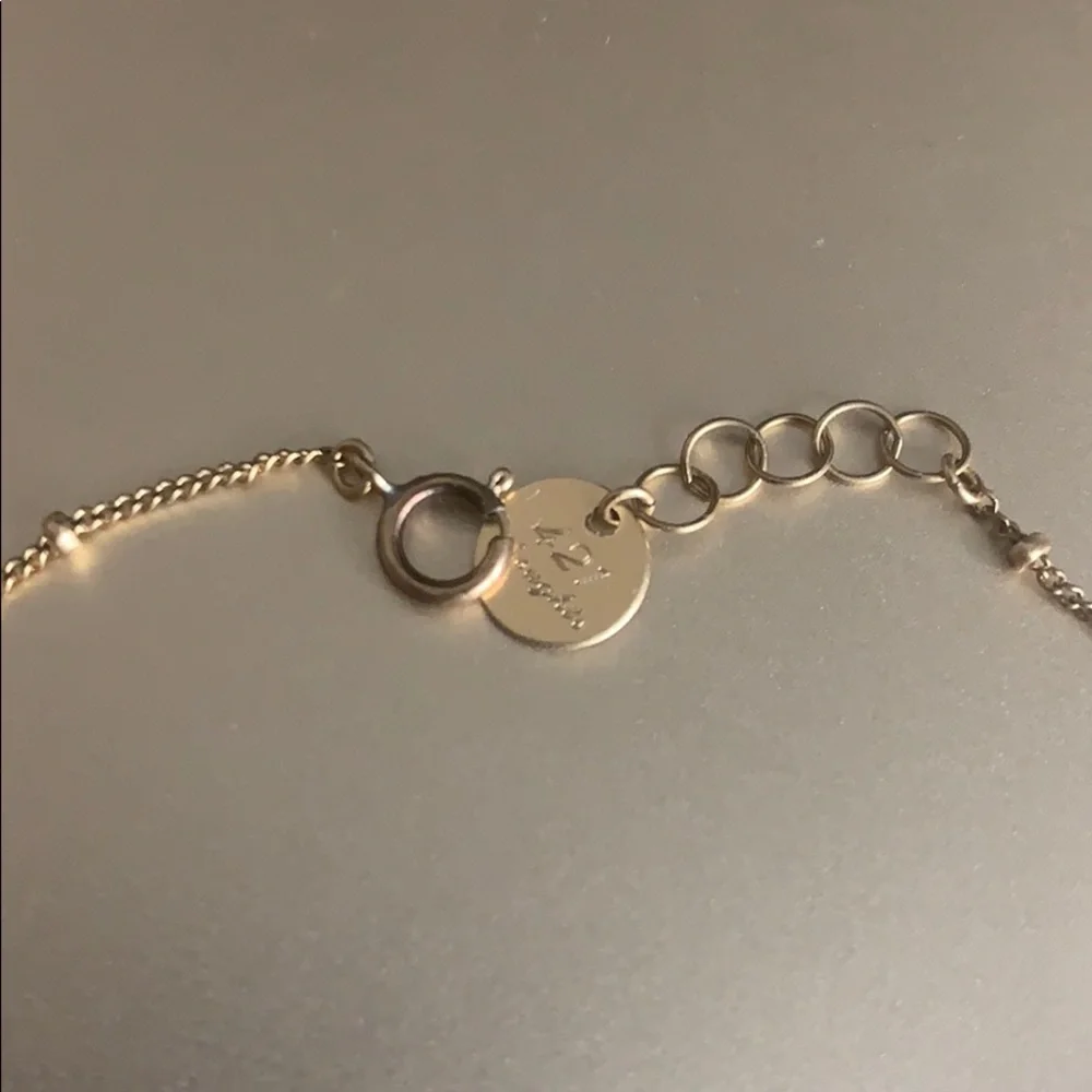 Gold-filled Dainty Bracelet with Floating Stones